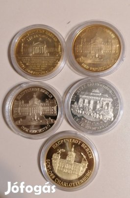 aranyozott érme Brandenburgi kapu