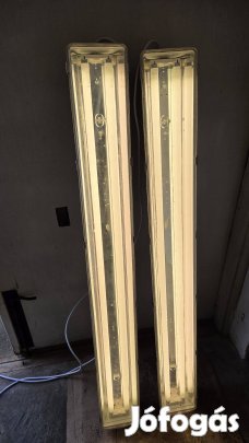 armatúra 2x58w 2db használt jó állapotúak