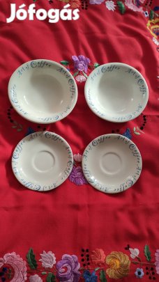 art off café feliratú tányérok hibátlan állapotban eladó 