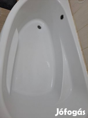 asszimetrikus sarokkád 170 x 100