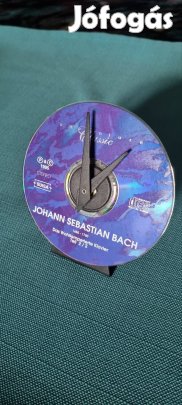 asztali óra cd-ből 