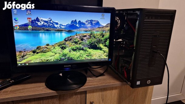 asztali számítógép HP PC monitor i5