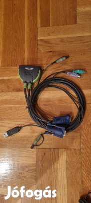 aten CS521 2 portos usb kwm switch 