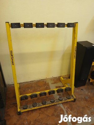 atlas 6-os rúdtartó állvány rúd olimpiai edzőtermi konditermi