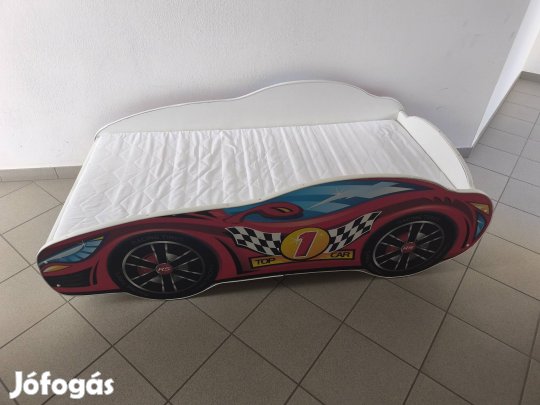 autós gyerekágy