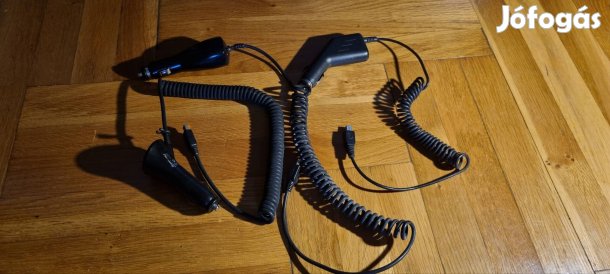 autós mobiltelefon töltő mini usb-s 