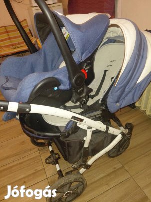 baba kocsi, szép állapotban, sport részel és bébi hordozó részes 