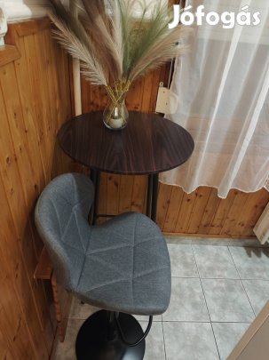 bár asztal + bár szék egyben 