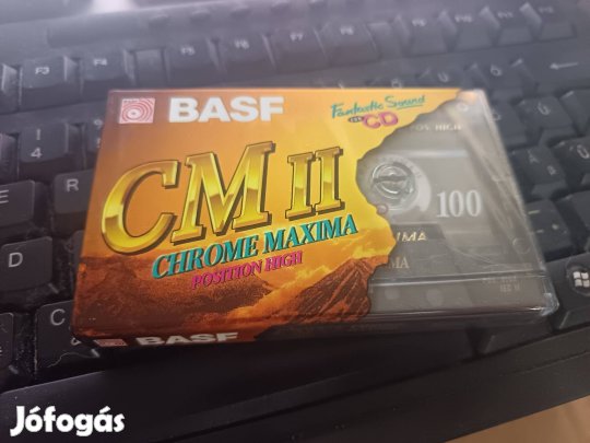 basf chrome maxima CM II audio magnó króm kazetta