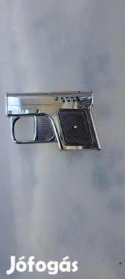 benzines öngyújtó pisztoly alaku econ fagaras márka 1960 as év retró 