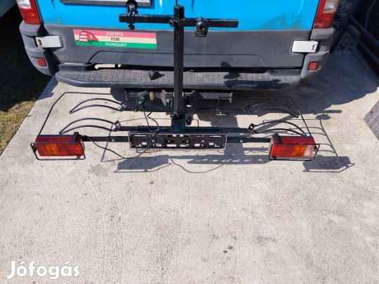 bicikli kerékpár szallitó tartó vonóhorog vonóhorogra 