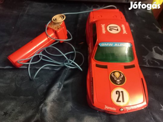 bmw 3.0 CSL játékautó távirányítós autó retró játék