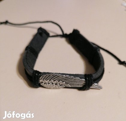 bőr karkötő 