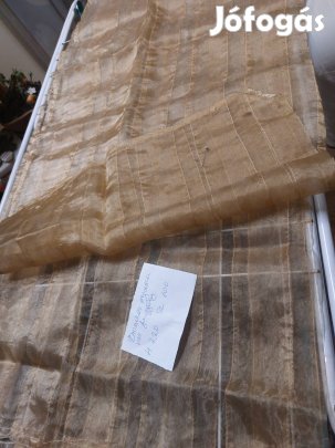 bronzos- függöny 220x100 cm