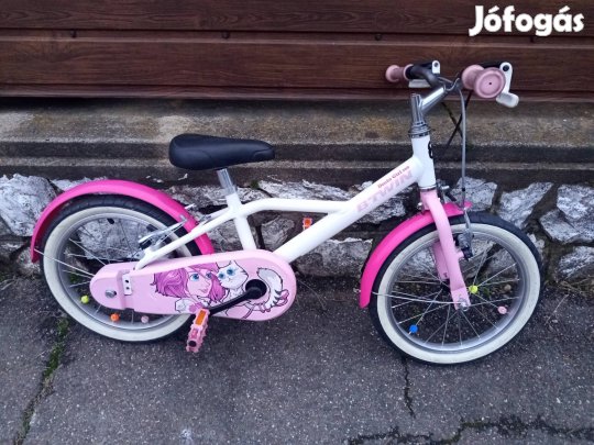 btwin 16os lány kerékpár 
