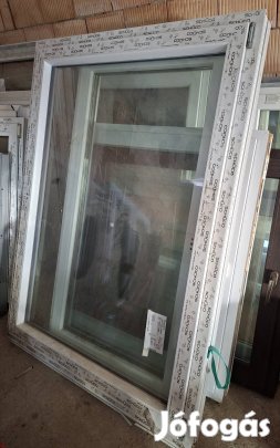 bukó-nyíló műanyag ablak 126×170