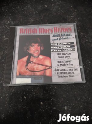 cd lemez, British Blues heroes, John Mayall and friends