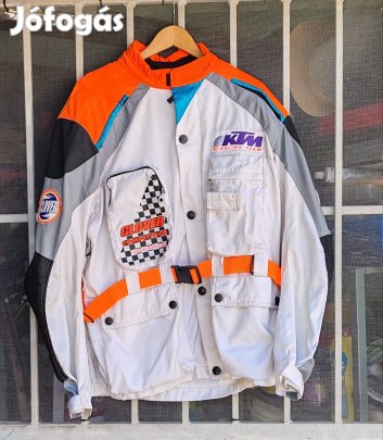 clover Ktm protektoros motoroskabát xl méretben 