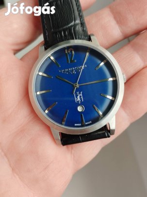 cornavin zafír acél kvarc karóra 