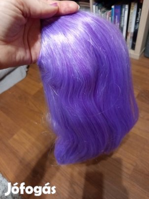 cosplay lila paróka 