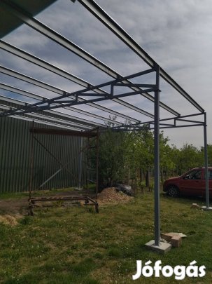 csarnokváz csarnok váz gépszín géptároló műhely garázs