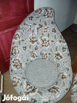 csepp alakú fotel
