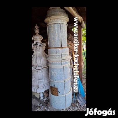 cserépkályha eladó, antik cserépkályha