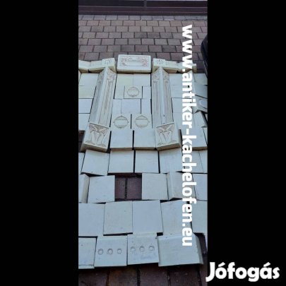 cserépkályha eladó, antik cserépkályha