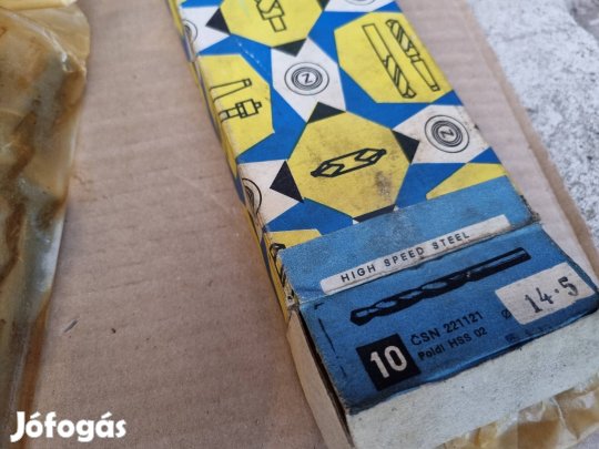 csigafúró 14,5 mm HSS Poldi új 