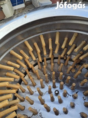 csirke kopasztó gép és jeltető gép