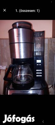 darálós kávéfőző 