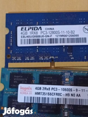 ddr3 laptop memóriák eladó!