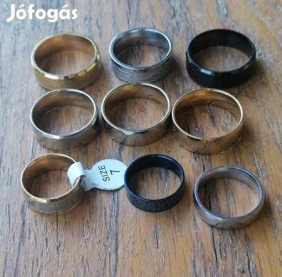 divatos gyűrű