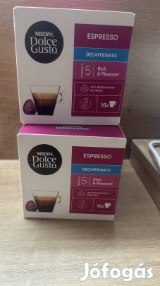 dolce gusto kapszula koffeinmentes 16 db-os eladó 