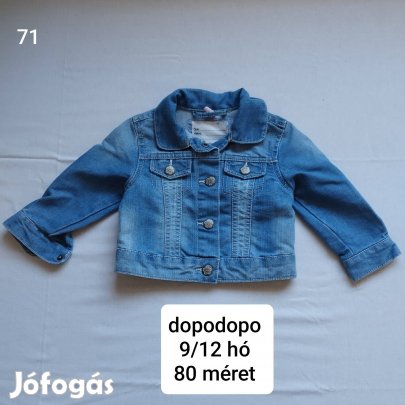 dopodopo farmer kabát 80 méret