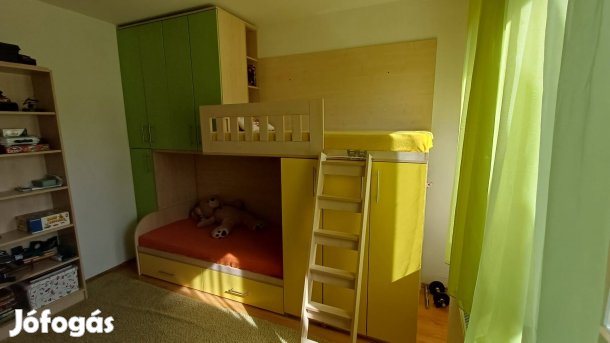 dupla ágyas gyermek bútor
