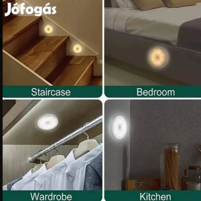 éjjeli led fény 4db 