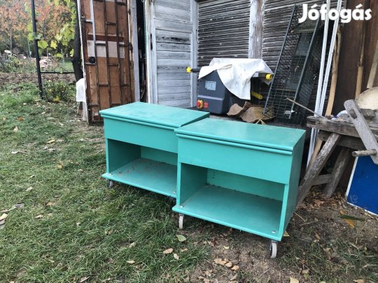 éjjeliszekrény, tároló, fiókos