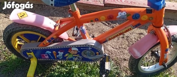 eladó 12" handy manny márkájú kisfiú bicikli!