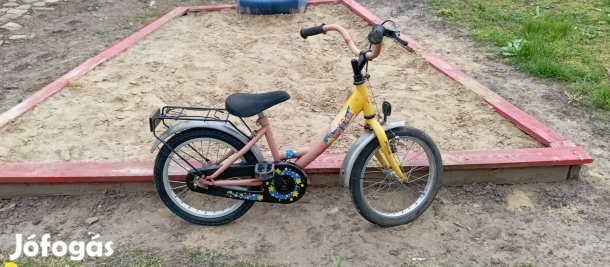 eladó 16" csillagos kis bicikli.