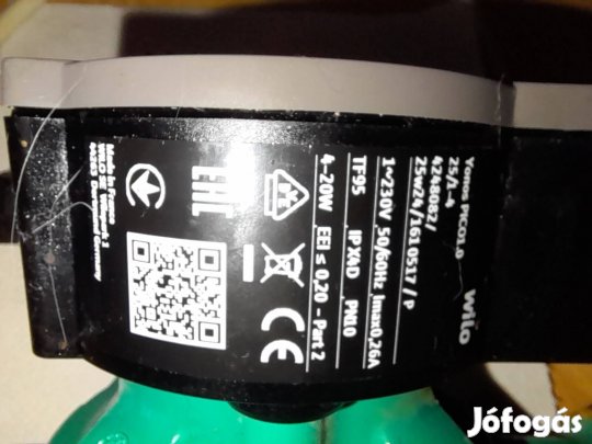 elado Wilo Yonos Pico1.0 25/1-4 fűtési keringető szivattyu