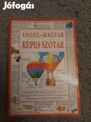 eladó angol-magyar képes szótár