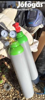eladó argon palack 99.99 tele töltve 200 bárral