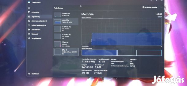 eladó ddr4 2x8gb patroit viper 3600mhz