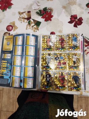 eladó fociskártya album