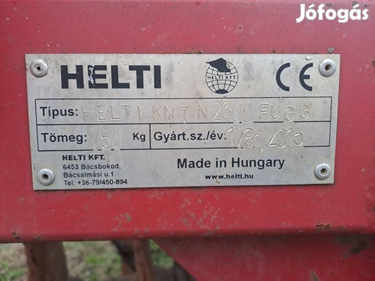 eladó helti tárcsa