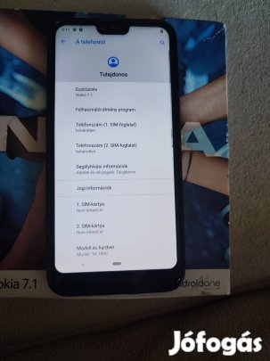 eladó nokia 7.1