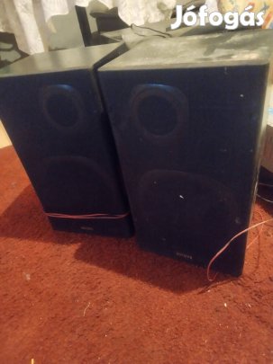 eladó régi hifi+ 2 db hangfal egyben vihető 