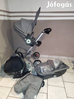 eladó stokke v4 babakocsi 