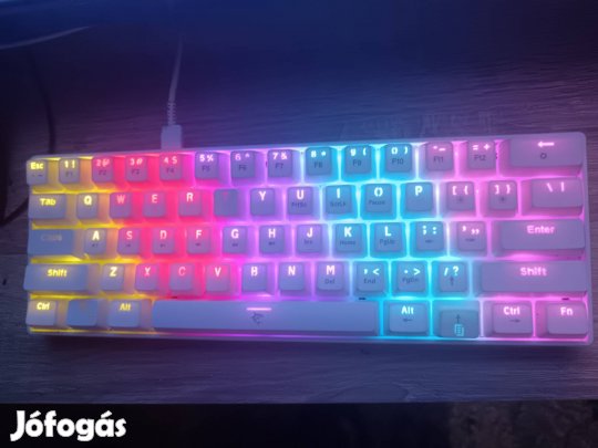 eladó white shark billentyűzet 